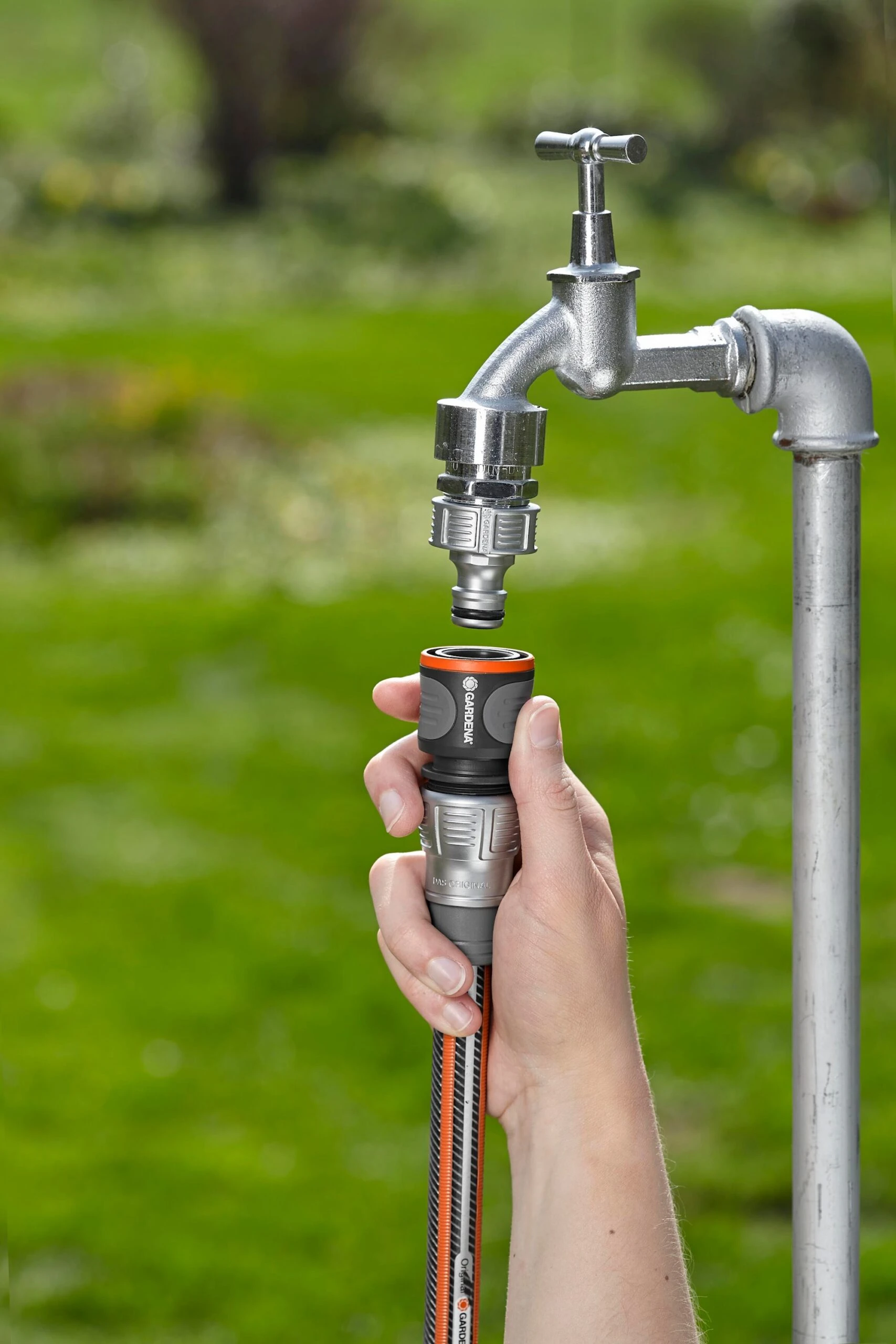 Gardena Premium Slangkoppling 1/2'' - 5/8'' - Afbeelding 2