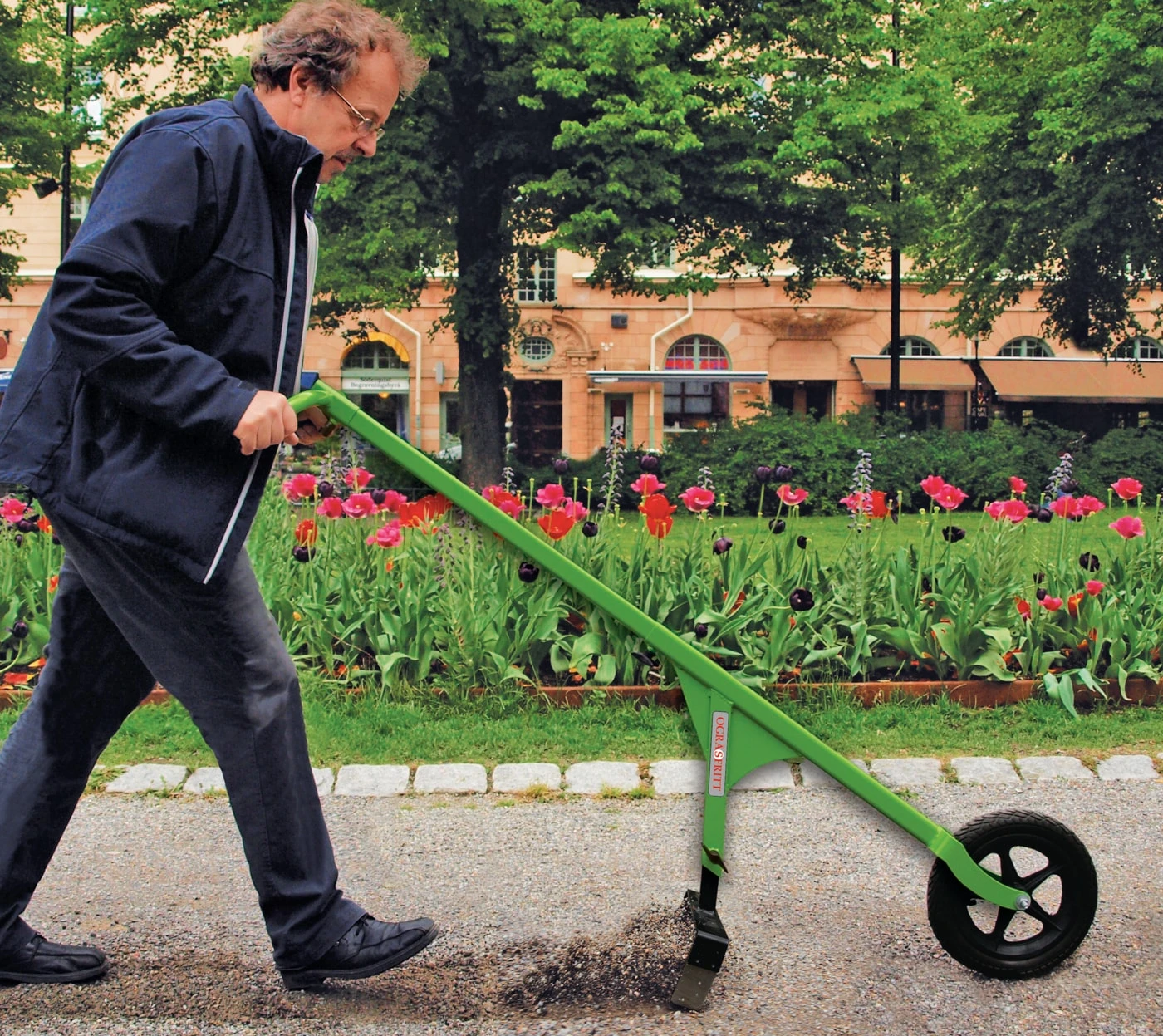 Hjulhacka Inkl 25cm Rensbåge - Afbeelding 5