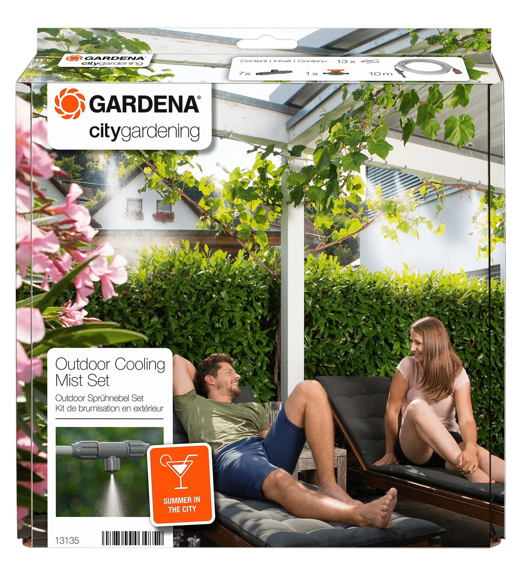 Gardena Cooling Mist Set 1 Gardena Cooling Mist Set