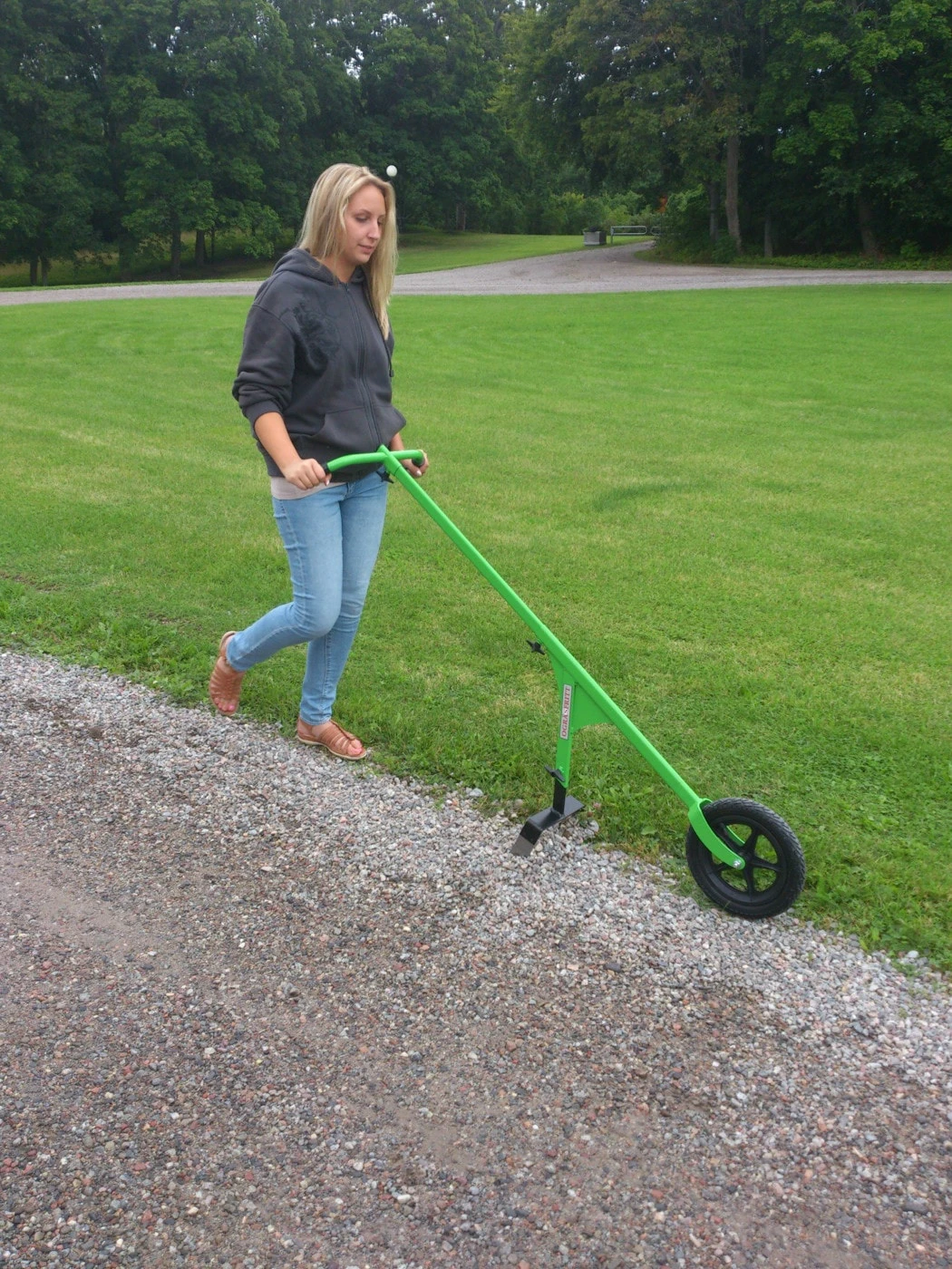 Hjulhacka Inkl 25cm Rensbåge - Afbeelding 4