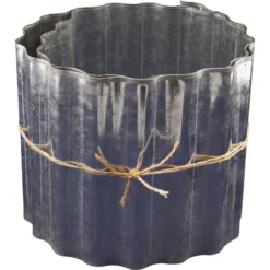 Veckad Gräskantlist 5M Höjd 16 Cm Varmgalvad