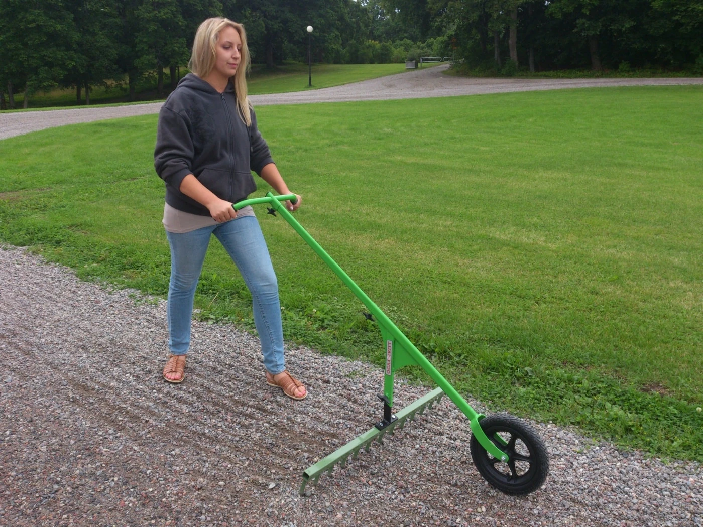 Gångkratta Till Hjulhackan 93 Cm - Afbeelding 2